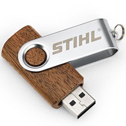 Slika Leseni USB ključek 16 GB